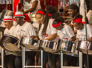 The Band Pan Fantasy from Canada - First Panorama, Trinidad